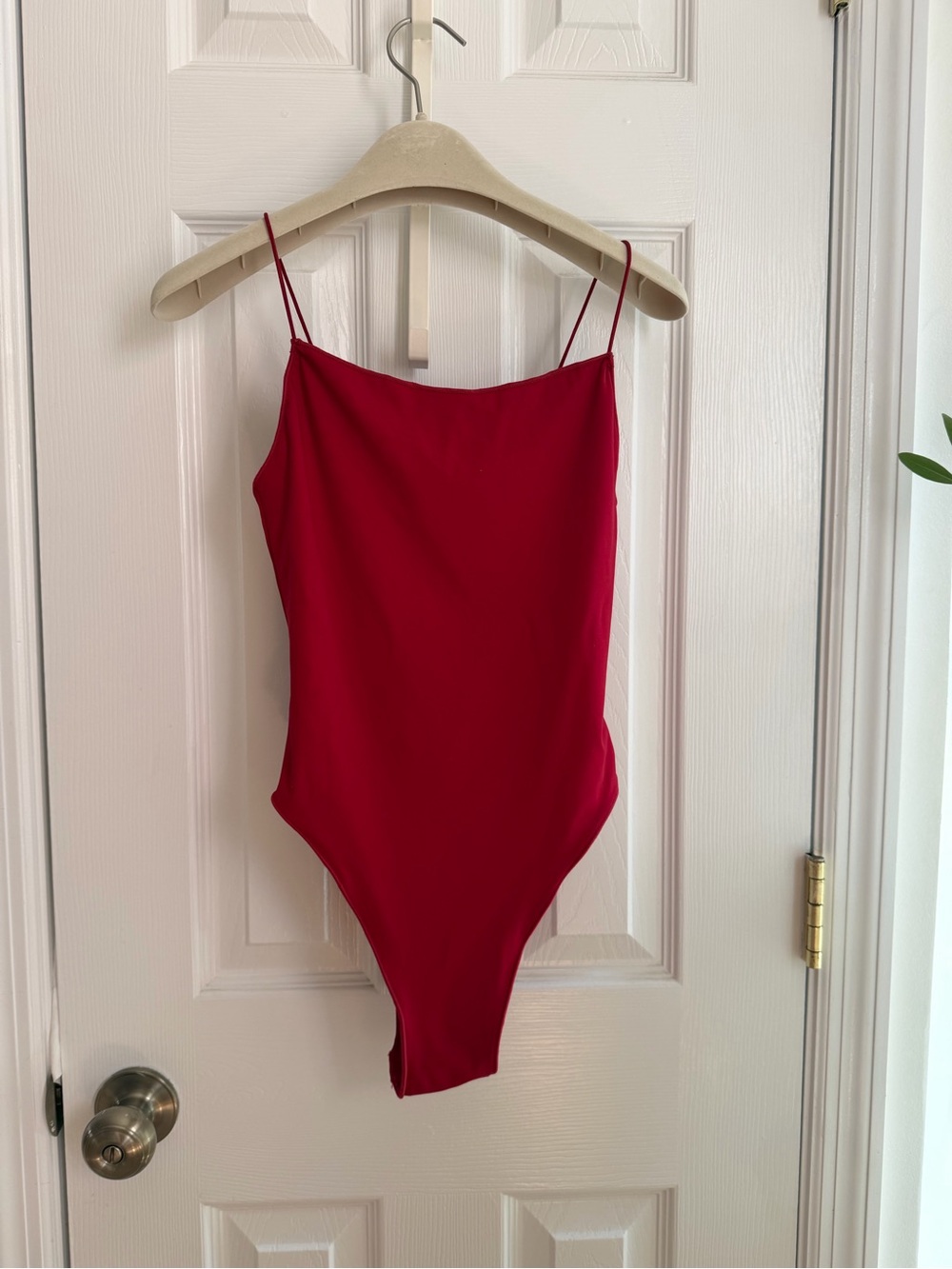 Tropic Of C Red One Piece Sing Suit 
New without tags